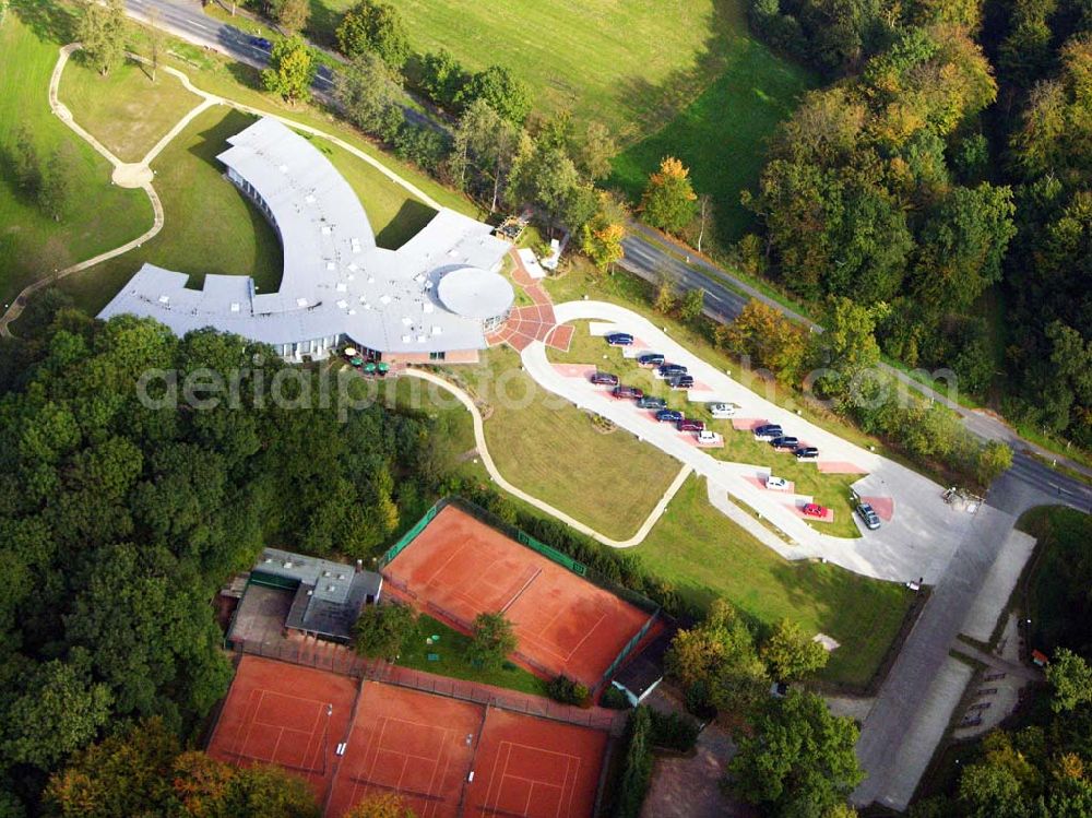 Aerial image Wusterhausen - 18.10.2005 Wusterhausen; Tennisclub Wusterhausen e.V.