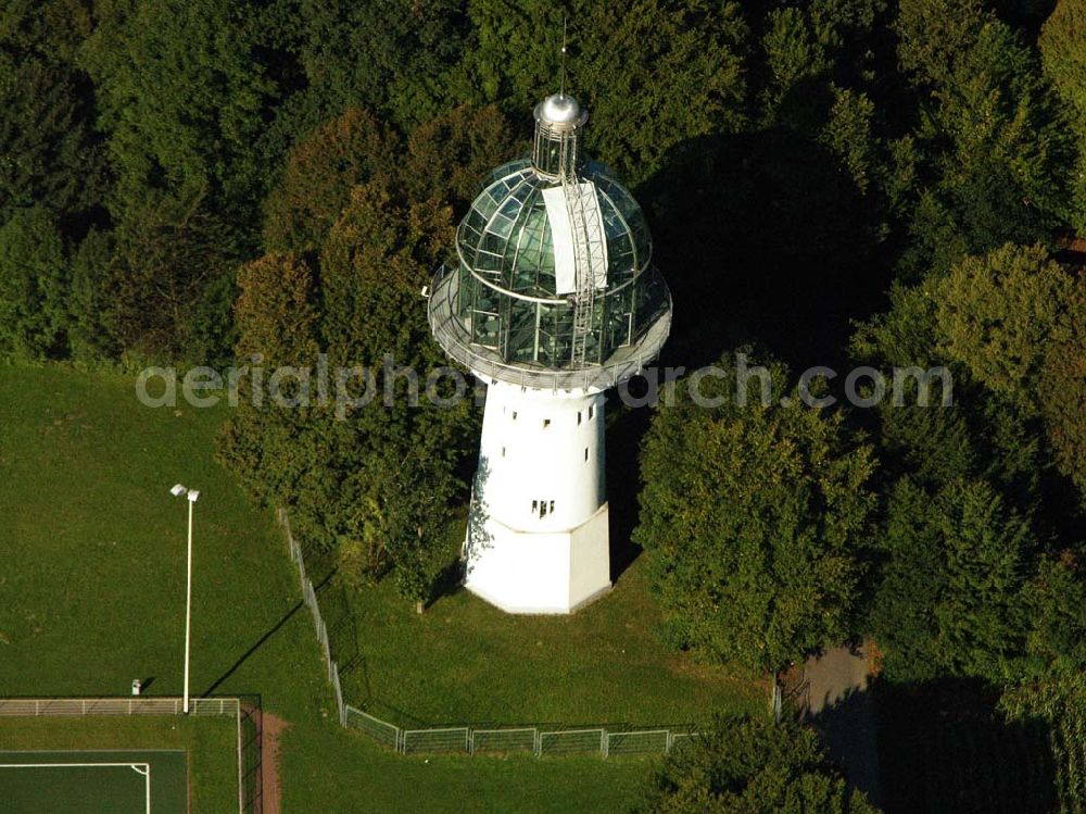 Wuppertal from the bird's eye view: 29.08.2005 Wuppertal, Ein umgebauter Wasserturm westlich von Wuppertal.