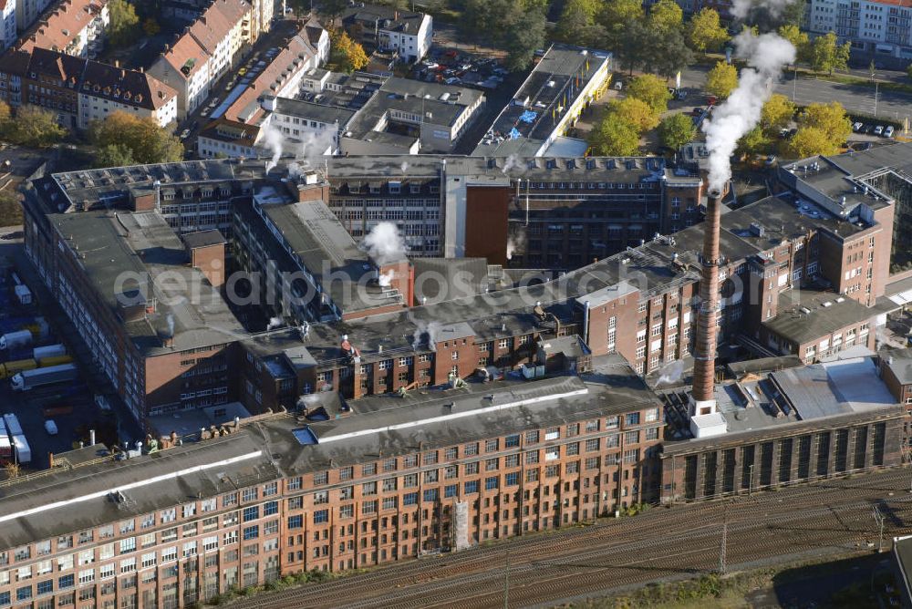 Aerial image Hannover - Blick auf das Werksgelände der Continental AG in Hannover-Vahrenwald. Kontakt: Continental Aktiengesellschaft Hauptverwaltung, Vahrenwalder Straße 9 30165 Hannover, Tel. +49(0)511 938 0, Fax +49(0)511 938 81770, Email: mail_service@conti.de