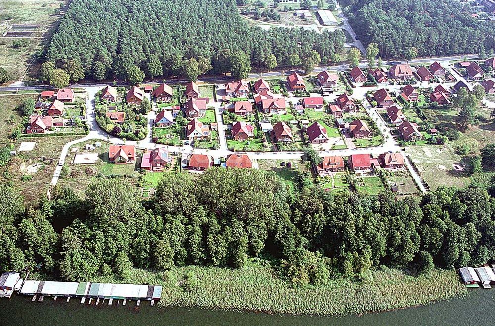 Mirow / Mecklenburg Vorpommern from above - 16.09.03