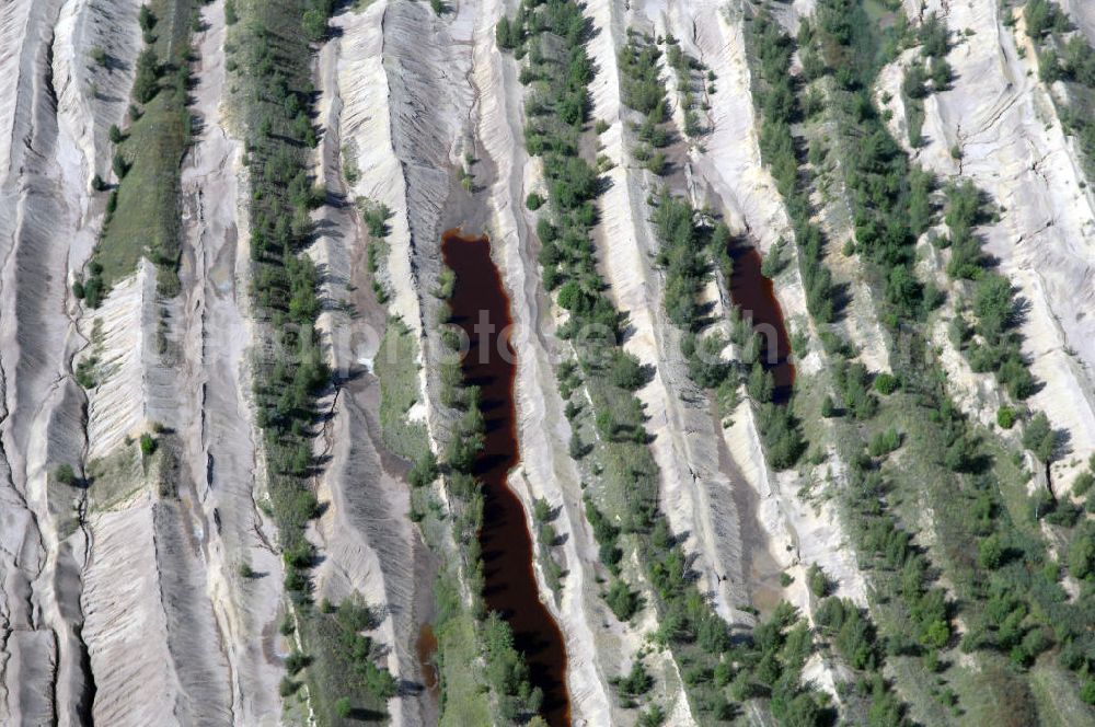 Aerial image Zwenkau - Blick auf den zukünpftigen Zwenkauer See. Der Zwenkauer See war der Braunkohletagebau Zwenkau in Sachsen südlich von Leipzig.