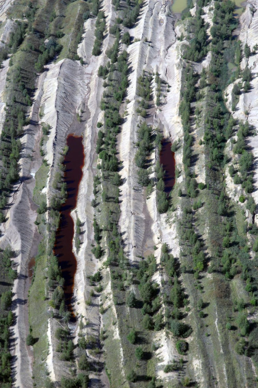 Aerial photograph Zwenkau - Blick auf den zukünpftigen Zwenkauer See. Der Zwenkauer See war der Braunkohletagebau Zwenkau in Sachsen südlich von Leipzig.