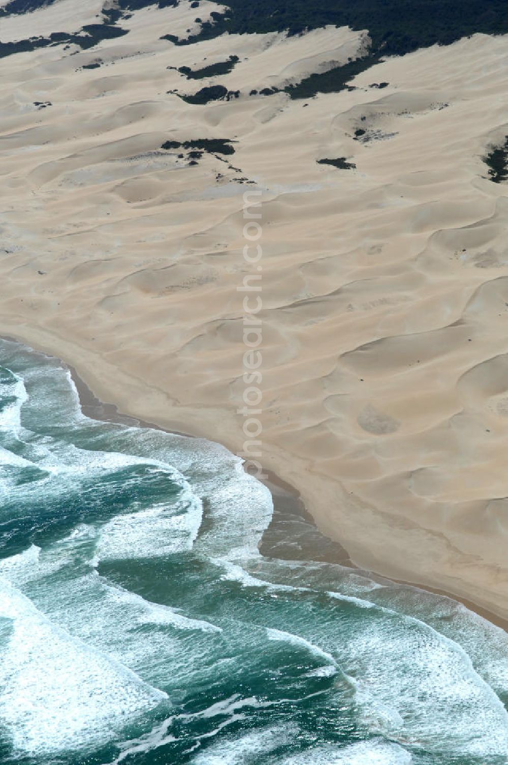 Aerial photograph Blue Horizon Bay - Blick auf den Strandbereich Blue Horizon Bay am Indischen Ozean. Blue Horizon Bay beach area on the Indian Ocean.