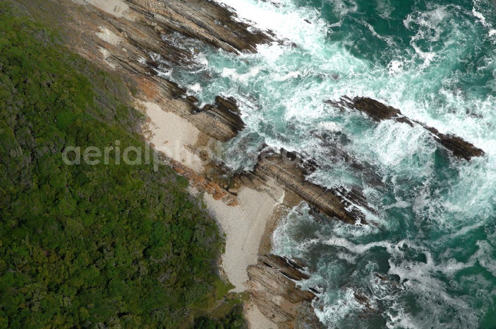 Aerial image Blue Horizon Bay - Blick auf den Strandbereich Blue Horizon Bay am Indischen Ozean. Blue Horizon Bay beach area on the Indian Ocean.