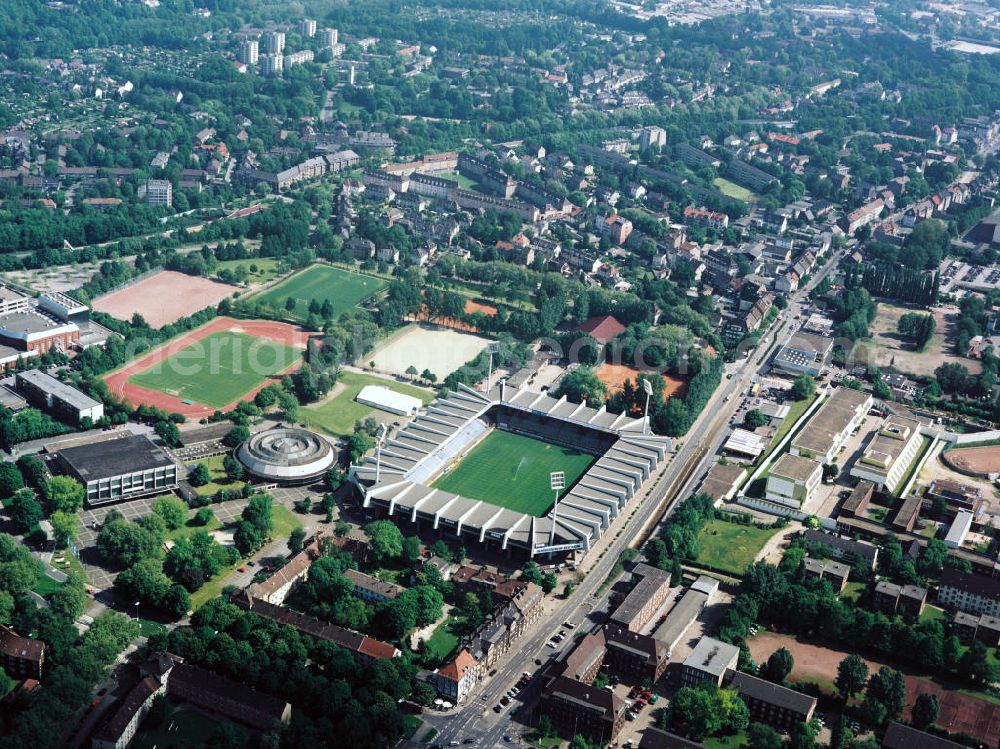 Bochum from above - 22.05.2001Bochum Bochumer Ruhrstadion.