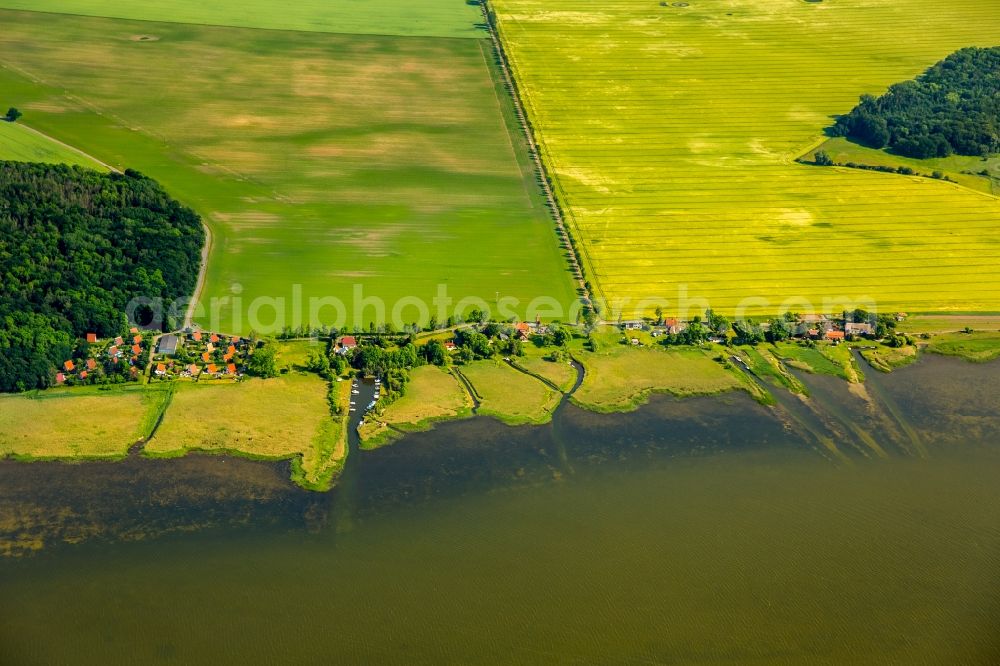 Aerial image Zingst - Coastline on the sandy beach of Baltic Sea in Zingst in the state Mecklenburg - Western Pomerania