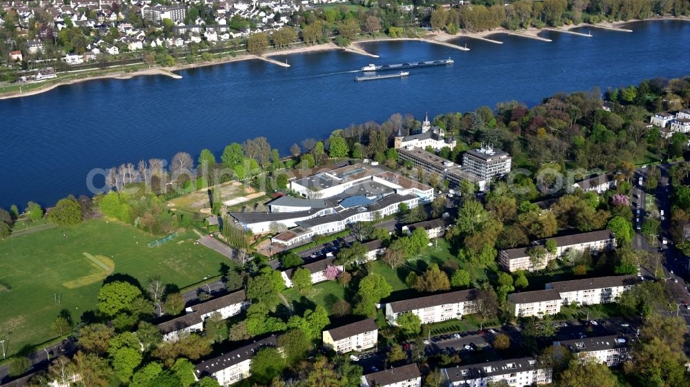 Aerial image Bonn - Bonn International School in Bonn in the state North Rhine-Westphalia, Germany