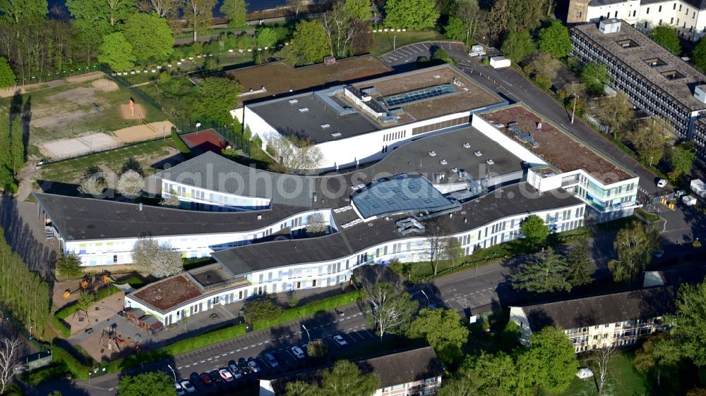 Bonn from above - Bonn International School in Bonn in the state North Rhine-Westphalia, Germany