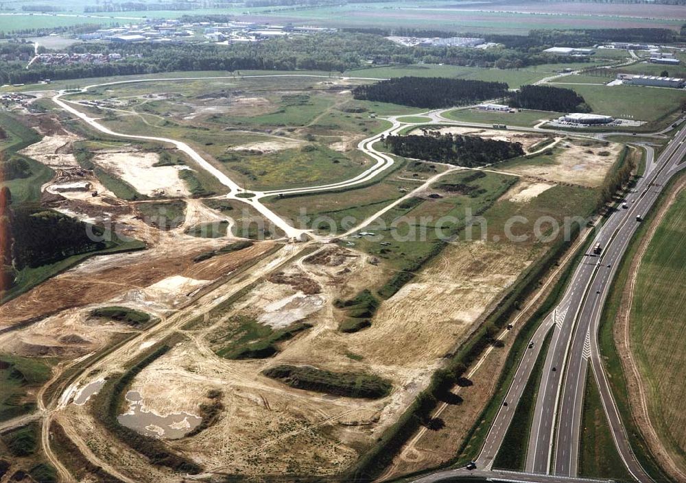 Aerial photograph Genshagen - Brandenburg-Park bei Genshagen am südlichen Berliner Ring.