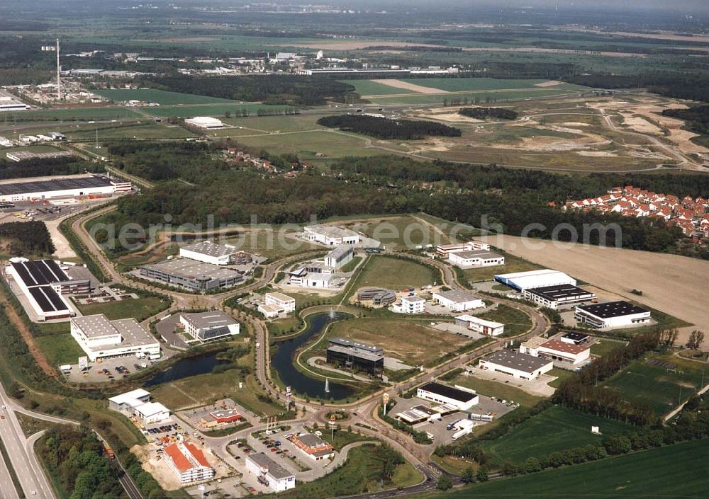 Genshagen from the bird's eye view: Brandenburg-Park bei Genshagen am südlichen Berliner Ring.