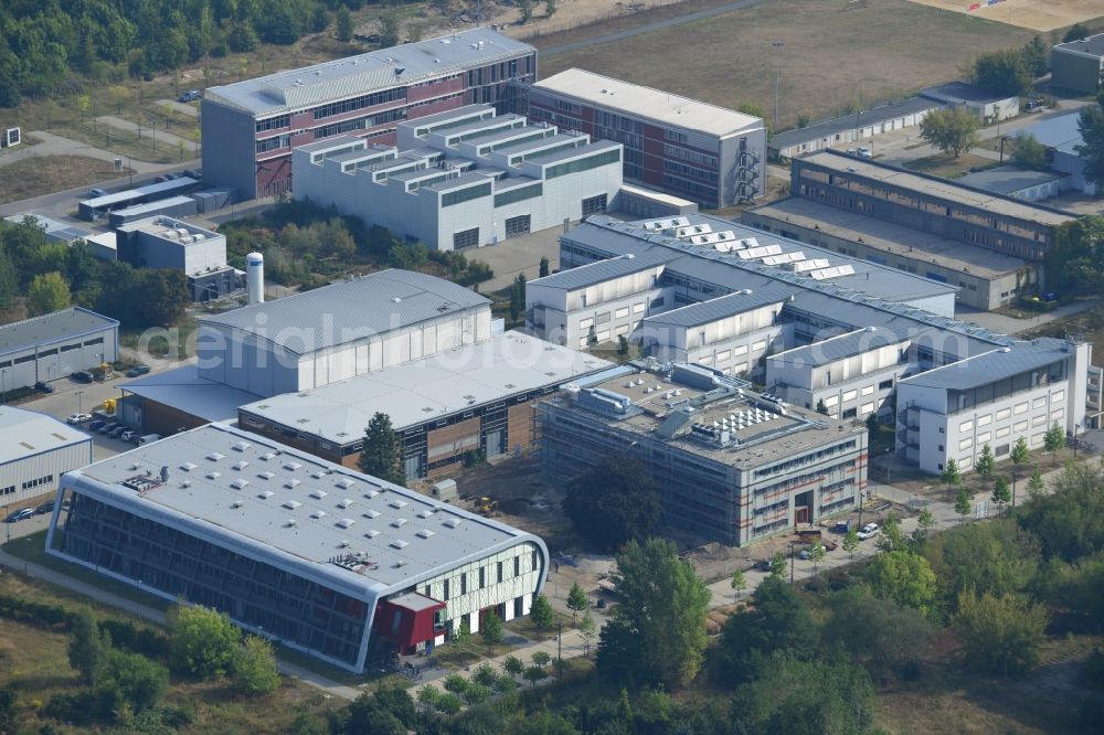 Cottbus from the bird's eye view: View of campus of Brandenburgian Technical University Cottbus in Brandenburg