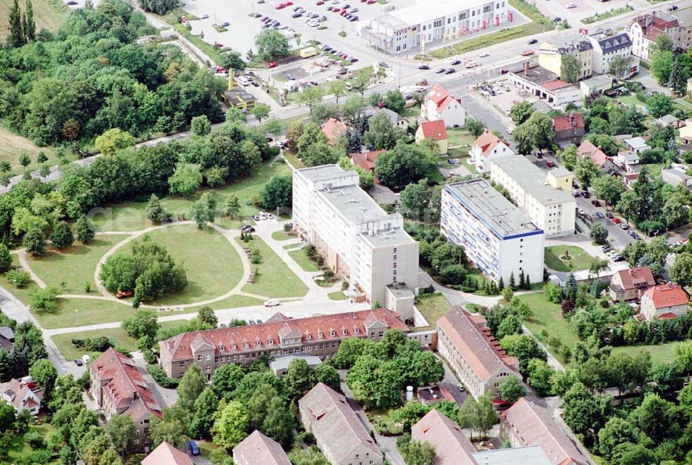 Aerial image Hoppegarten / Brandenburg - Brandenburgisches Landesverkehrsamt Hoppegarten