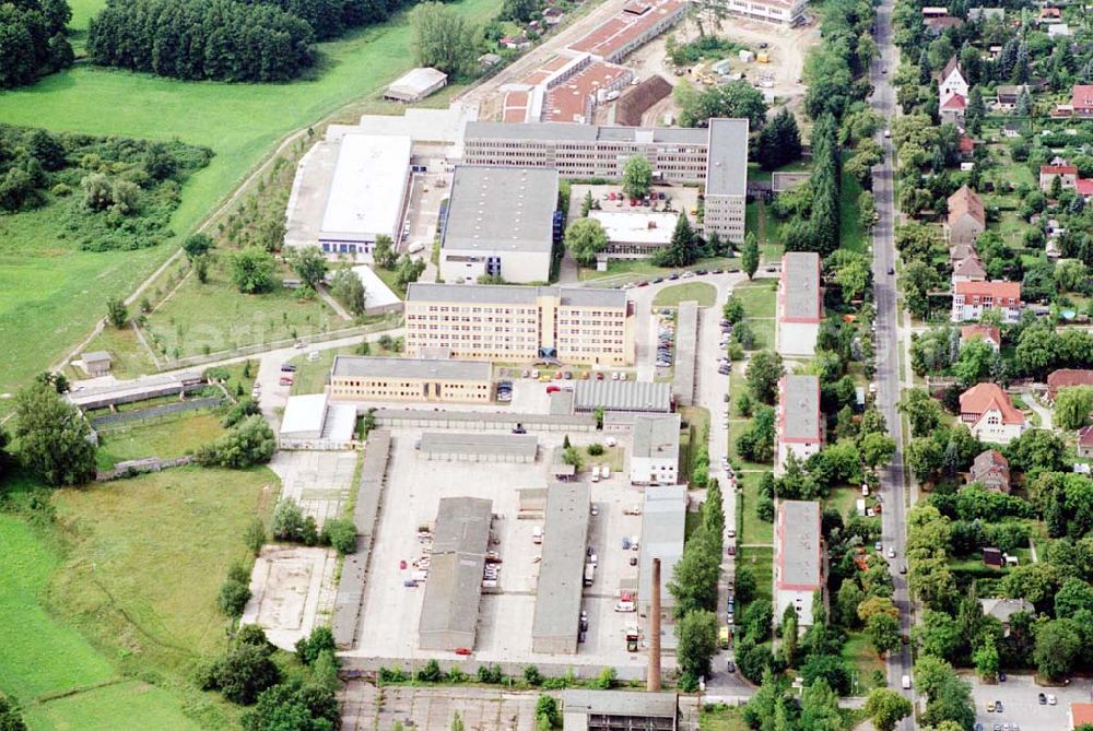 Hoppegarten / Brandenburg from above - Brandenburgisches Landesverkehrsamt Hoppegarten