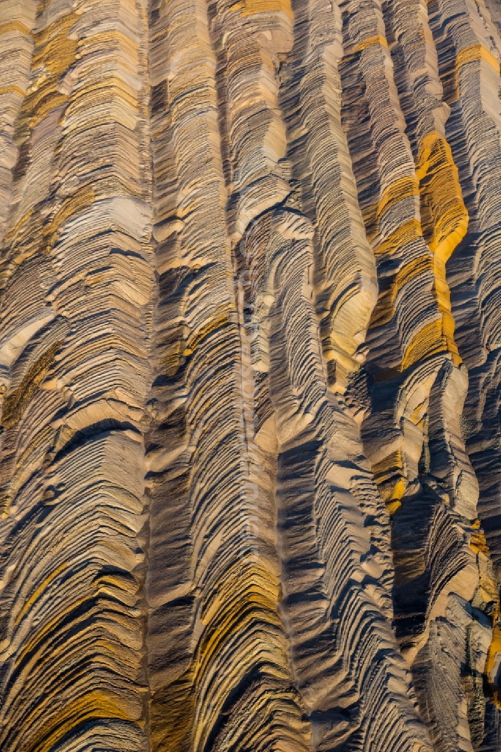 Elsdorf from the bird's eye view: Hambach coal- mine in North Rhine-Westphalia