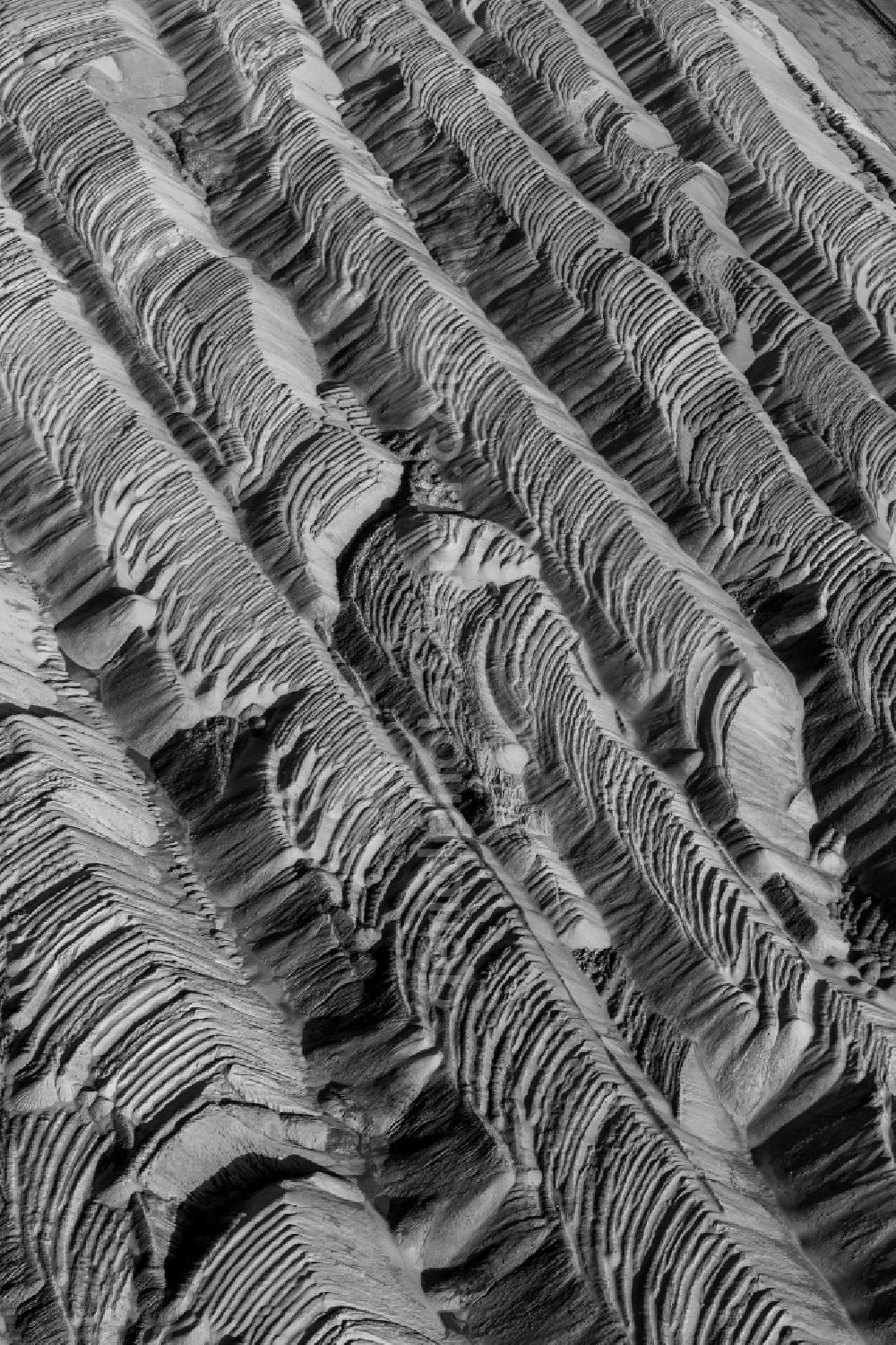 Aerial photograph Elsdorf - Hambach coal- mine in North Rhine-Westphalia