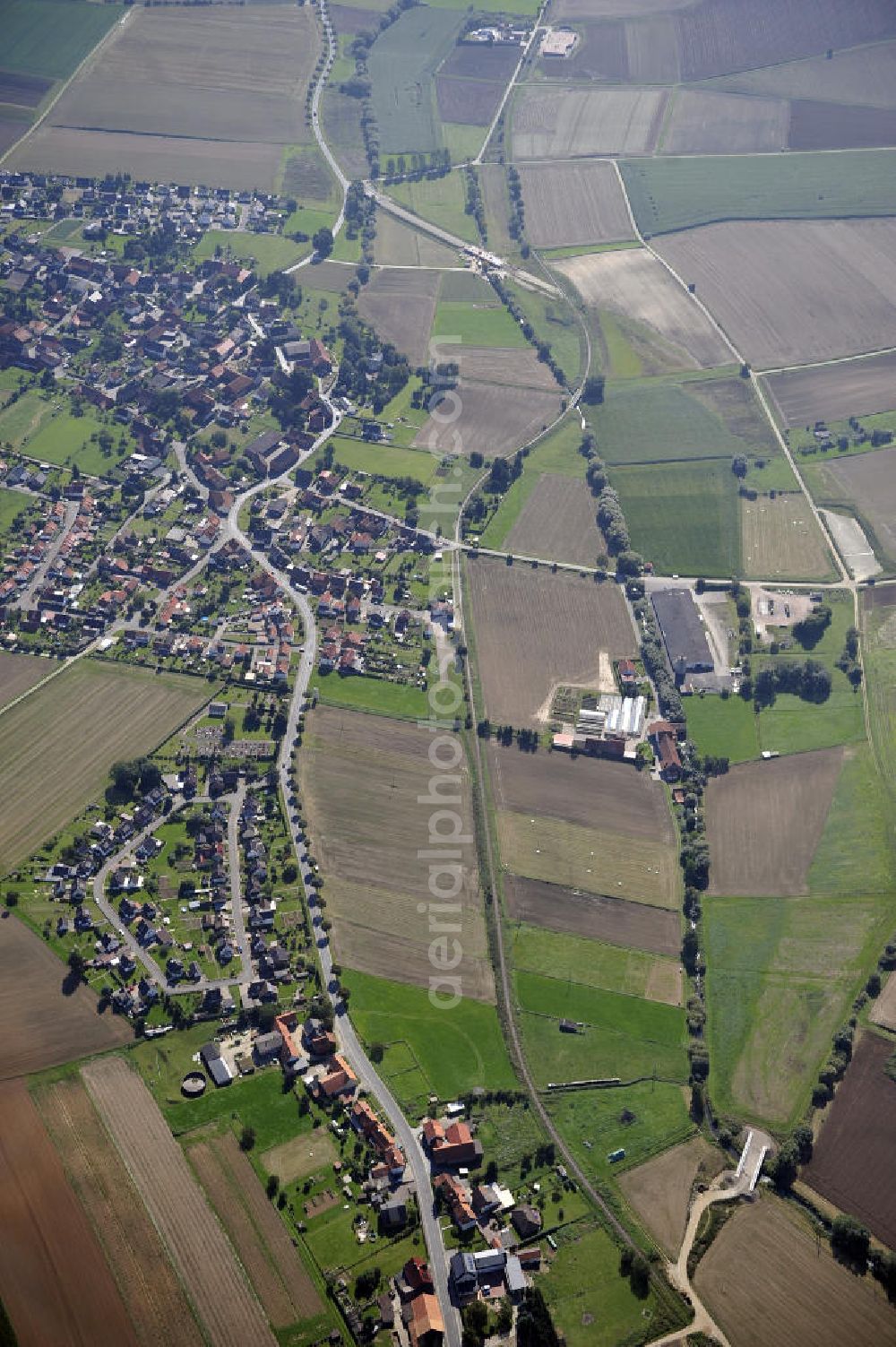 Sebexen from the bird's eye view: Blick auf Brückenneubauten entlang der neuen Ortsumgehung Sebexen - Osterbruch in Niedersachsen durch die EUROVIA Gruppe. View new bridges along the new bypass street of Sebexen - Osterbruch in Lower Saxony by the EUROVIA group.