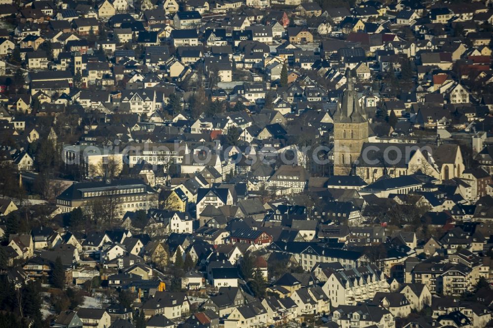 Aerial image Brilon - Brilon in the Sauerland region in the state of North Rhine-Westphalia