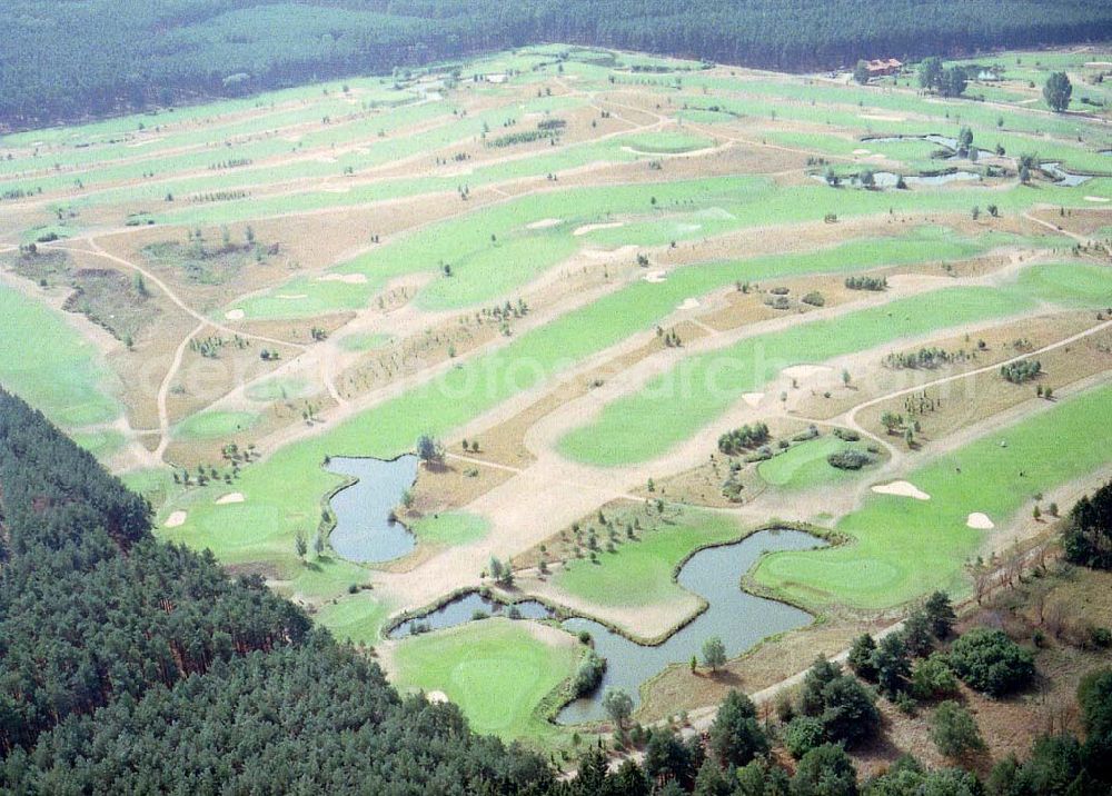 Börnicke / Brandenburg from above - Blick auf die Golfanlage Kallin,Am Kallin 1,D-14641 Börnicke,Fon (03 32 30) 8 94-0,Fax (03 32 30) 8 94-19,info@golf-kallin.de