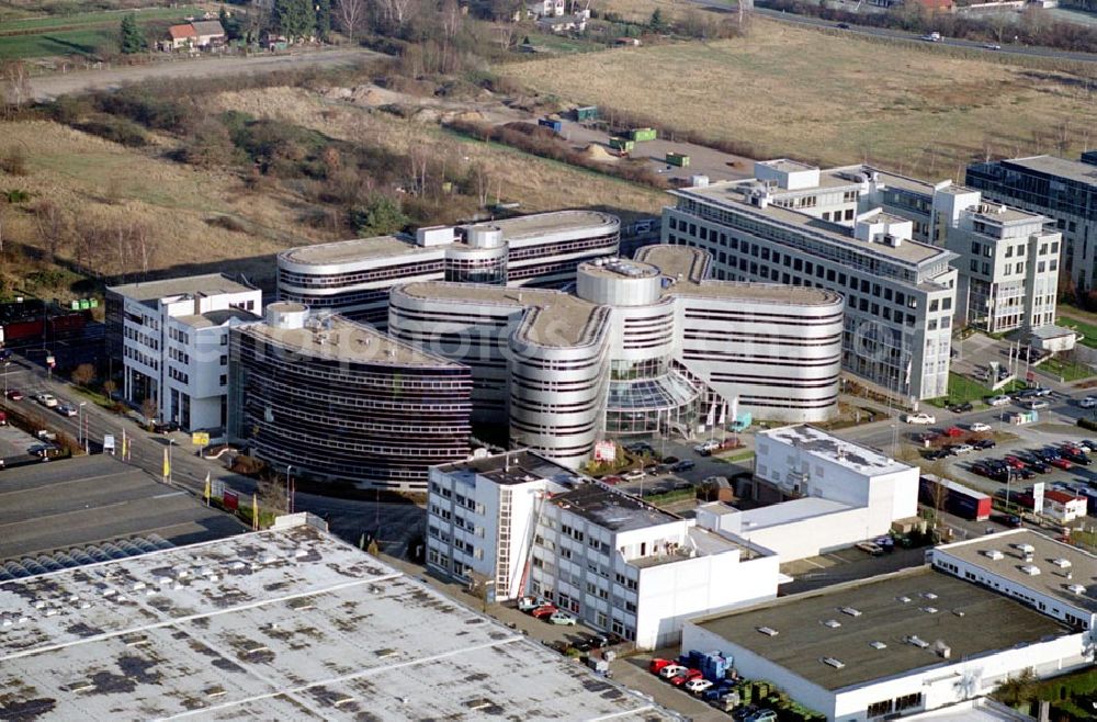 Isenburg / Hessen from above - Büro- und Geschäftsgebäude in Isenburg-Nordost - Hessen 10.12.02