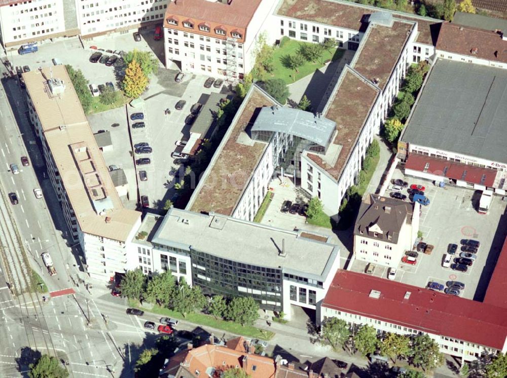 München from the bird's eye view: 80687München Elsenheimer Str. 7 - 13