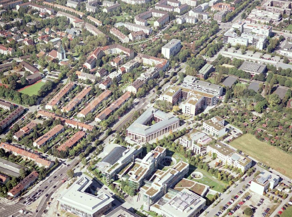 Aerial photograph München - 80807 München Leopoldstr.236/238