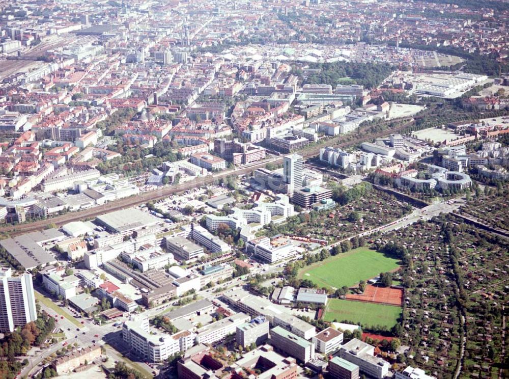 Aerial image München - 80686 München Westendstraße 193/195