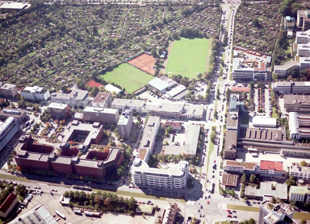 Aerial photograph München - 80686 München Westendstraße 193 / 195