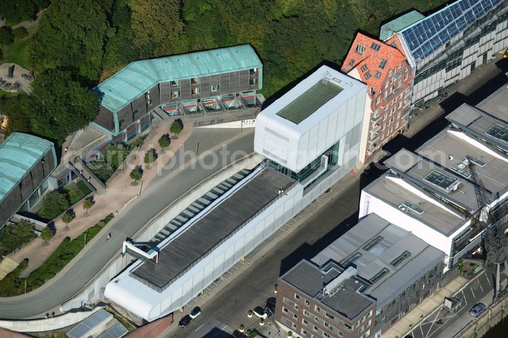 Aerial photograph Hamburg - Office building elbberg campus in Hamburg