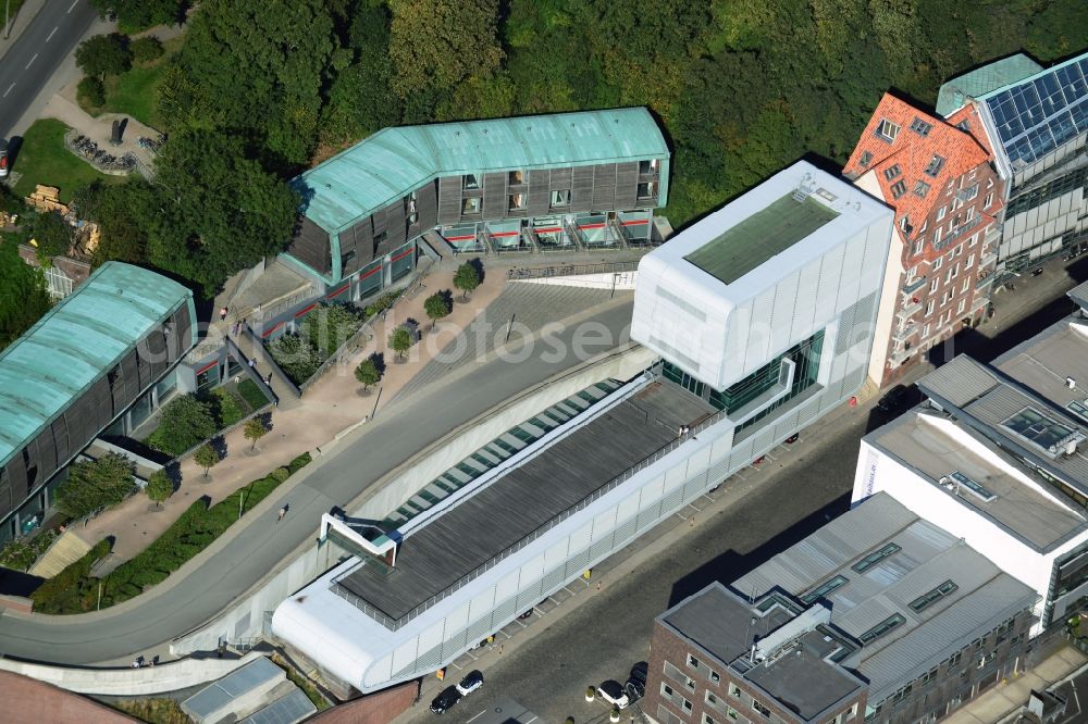 Hamburg from the bird's eye view: Office building elbberg campus in Hamburg