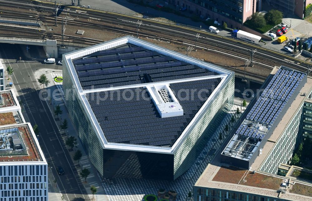 Aerial image Berlin - Office building - Ensemble of the PricewaterhouseCoopers GmbH WPG , the Futurium gGmbH and the Anti-Discrimination Agency of the Federation in Berlin, Germany