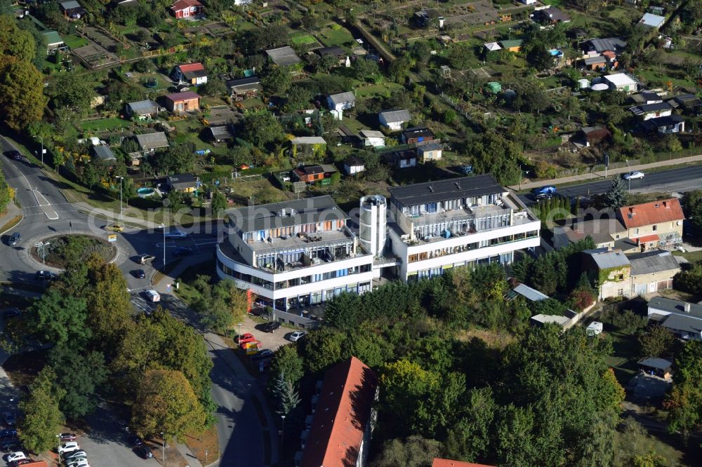 Aerial photograph Strausberg - Leisure complex and allotment garden area on the Proetzeler Chaussee in Strausberg in Brandenburg