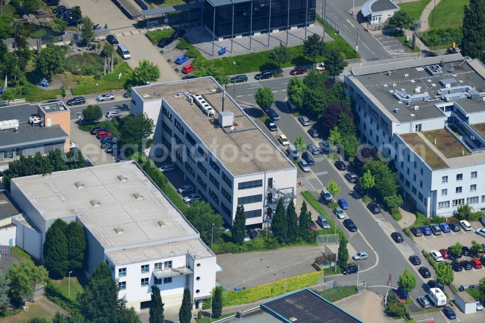 Dortmund from above - Office and retail building at the Schleefstraße in Dortmund in North Rhine-Westphalia