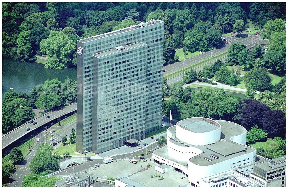 Düsseldorf from above - 06.07.2004 Büro- und Geschäftshauskomplex in der Düsseldorfer Innenstadt