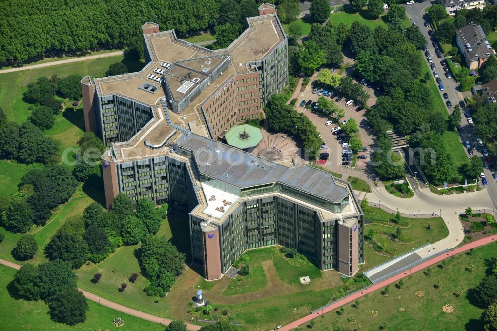 Aerial photograph Dortmund - Office and administration buildings of the insurance company Signal Iduna Dortmund in North Rhine-Westphalia