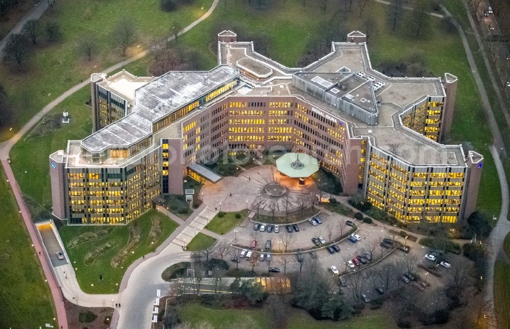 Aerial photograph Dortmund - Office and administration building of the insurance company Signal Iduna Dortmund in North Rhine-Westphalia