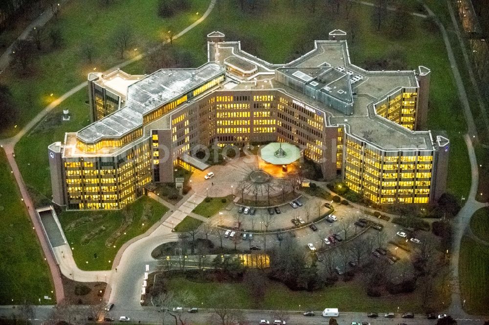 Aerial image Dortmund - Office and administration building of the insurance company Signal Iduna Dortmund in North Rhine-Westphalia