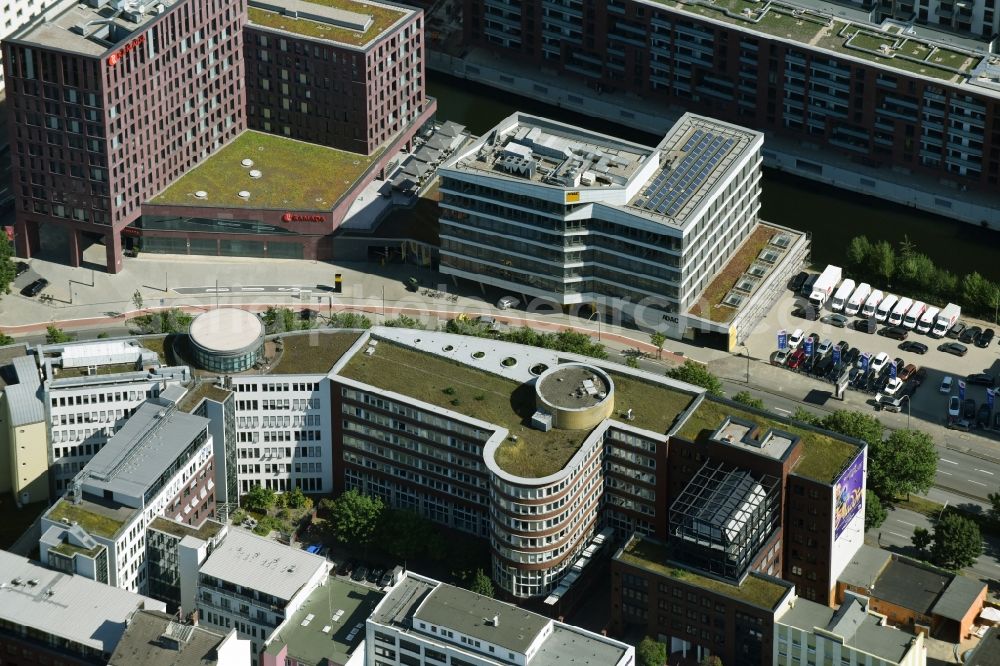 Aerial image Hamburg - Office building of the ADAC Hansa e.V. in Hamburg