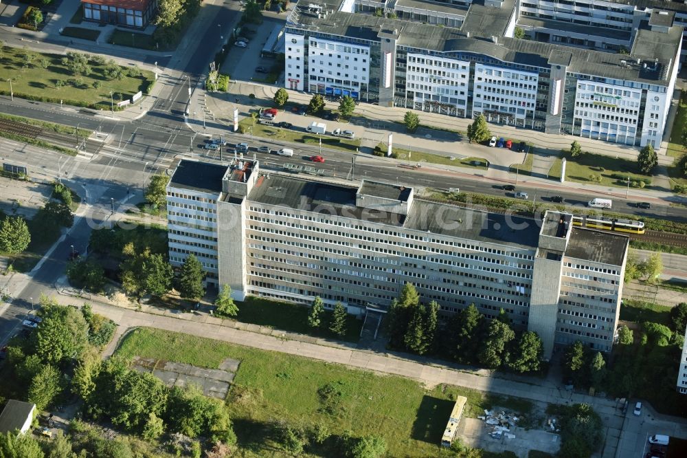 Berlin from the bird's eye view: Office building Allee der Kosmonauten im Stadtteil Marzahn in Berlin