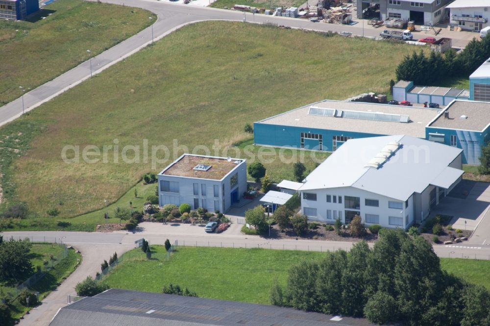 Aerial photograph Marxzell - Office building B.D.B. GmbH in Marxzell in the state Baden-Wuerttemberg