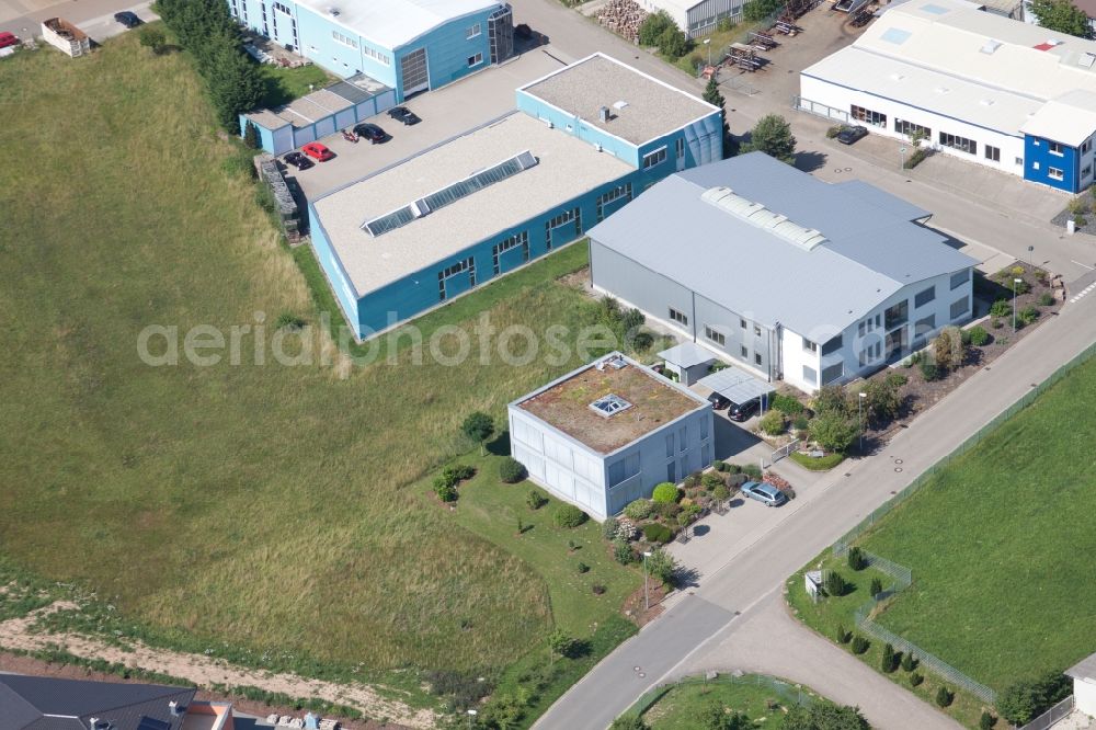 Aerial image Marxzell - Office building B.D.B. GmbH in Marxzell in the state Baden-Wuerttemberg