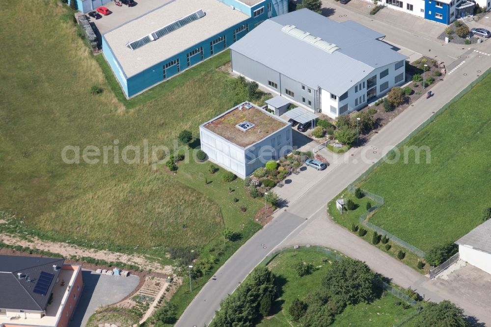 Aerial photograph Marxzell - Office building B.D.B. GmbH in Marxzell in the state Baden-Wuerttemberg