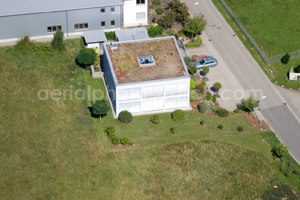 Aerial image Marxzell - Office building B.D.B. GmbH in Marxzell in the state Baden-Wuerttemberg