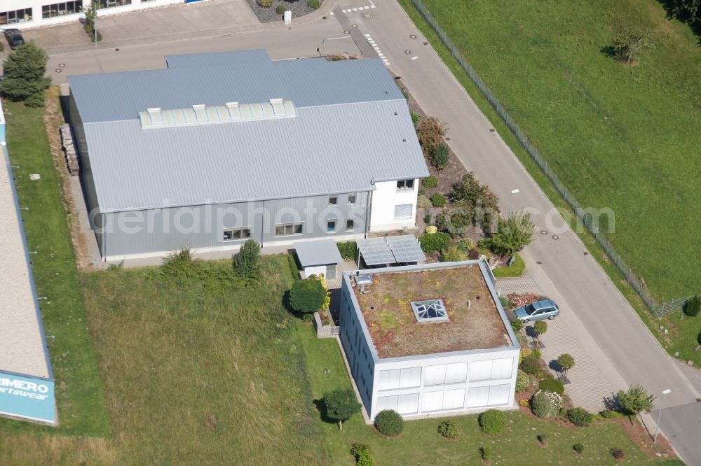 Aerial photograph Marxzell - Office building B.D.B. GmbH in Marxzell in the state Baden-Wuerttemberg