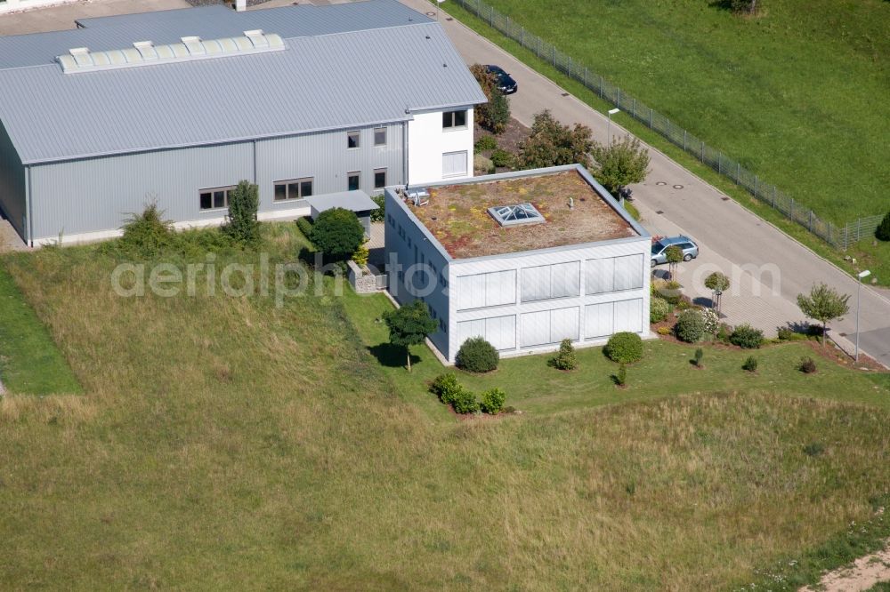 Aerial image Marxzell - Office building B.D.B. GmbH in Marxzell in the state Baden-Wuerttemberg