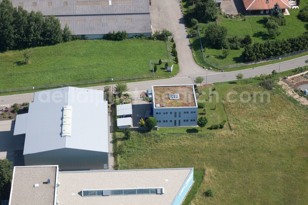 Aerial photograph Marxzell - Office building B.D.B. GmbH in Marxzell in the state Baden-Wuerttemberg