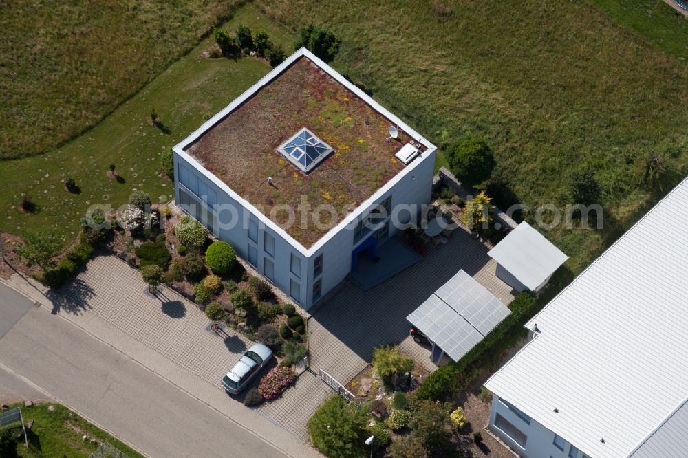 Aerial photograph Marxzell - Office building B.D.B. GmbH in Marxzell in the state Baden-Wuerttemberg