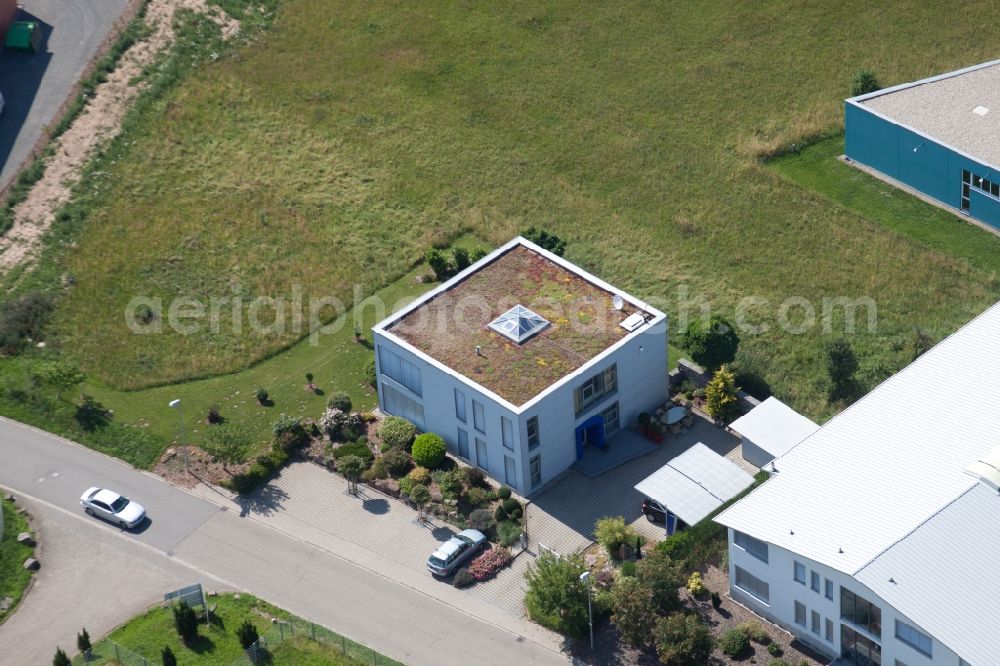 Aerial photograph Marxzell - Office building B.D.B. GmbH in Marxzell in the state Baden-Wuerttemberg