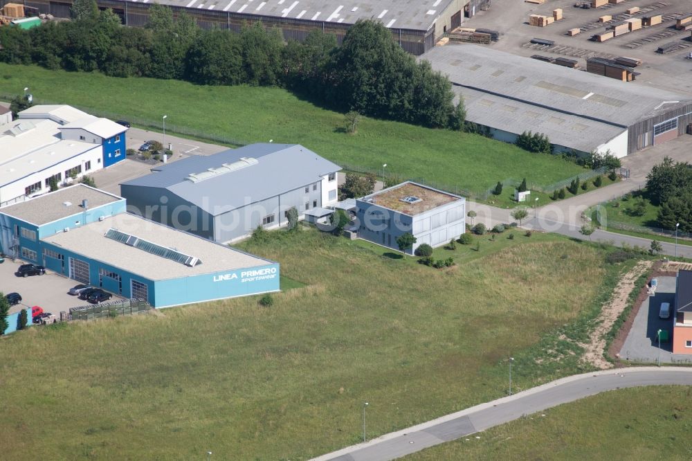 Aerial image Marxzell - Office building B.D.B. GmbH in Marxzell in the state Baden-Wuerttemberg