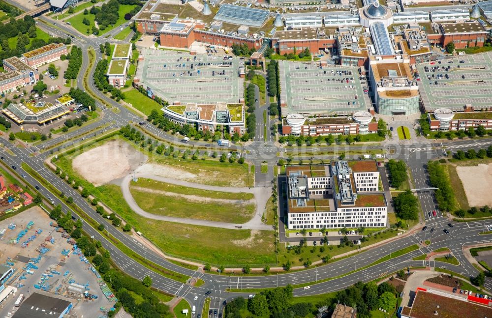 Aerial photograph Oberhausen - Office building der Bilfinger Piping Technologies GmbH in Oberhausen in the state North Rhine-Westphalia