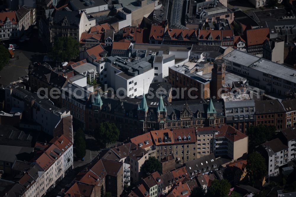 Braunschweig from the bird's eye view: Office building in Brunswick in the state Lower Saxony, Germany